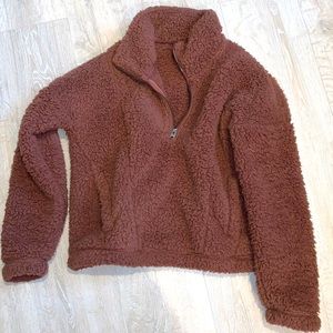 Women’s Abercrombie soft A&F Sherpa